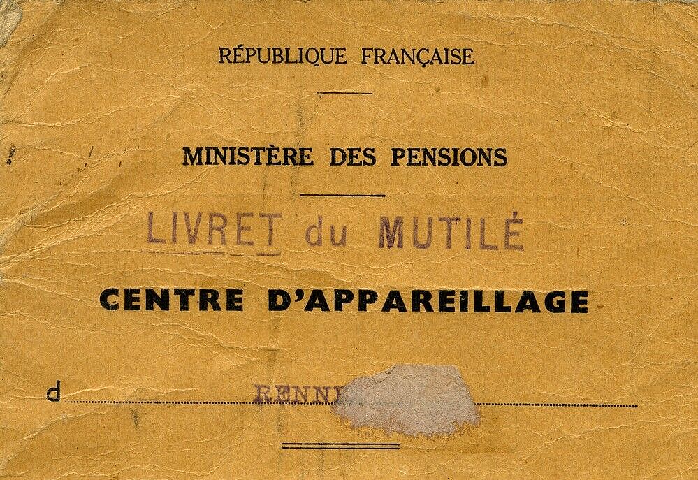 Livret du mutilé