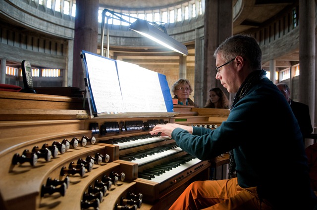 Mickaël Gaborieau, professeur d'orgue