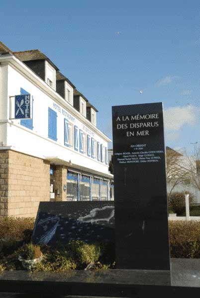 Aux marins disparus en mer de l'An Oriant