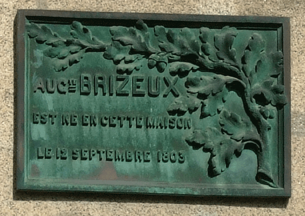 Lieu de naissance d'Auguste Brizeux