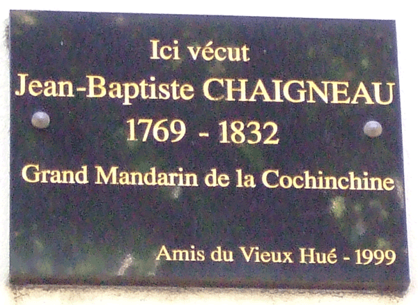 Maison de Jean-Baptiste Chaigneau