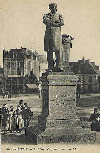 Statue de Jules Simon, après 1907