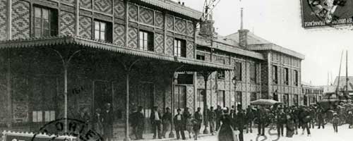 La gare au début du XXe siècle - 5Fi1109