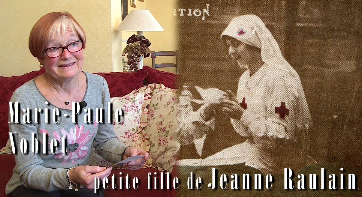 Marie-Paule Noblet - petite-fille de Jeanne Raulain