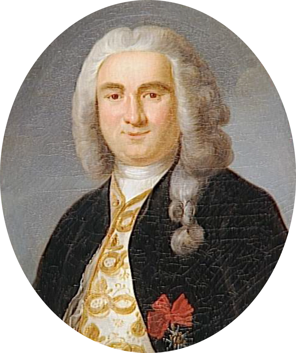 Portrait de La Bourdonnais, par Antoine Graincourt