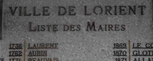 Les maires de Lorient