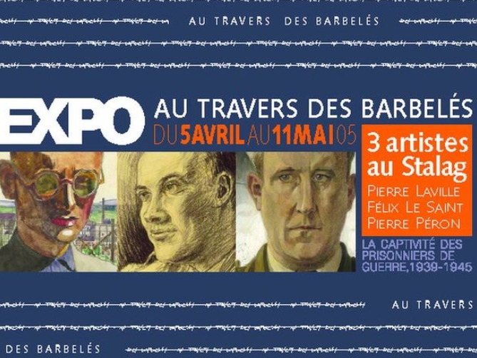 Au travers des barbelés : 3 artistes au stalag